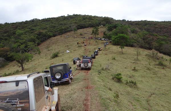 O ponto forte do evento foi a trilha radical realizada na zona rural do município de Baependi