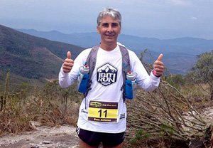 Beto Antunes é ultramaratonista de Arantina