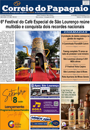 Leia agora o Correio do Papagaio - Edição 1996